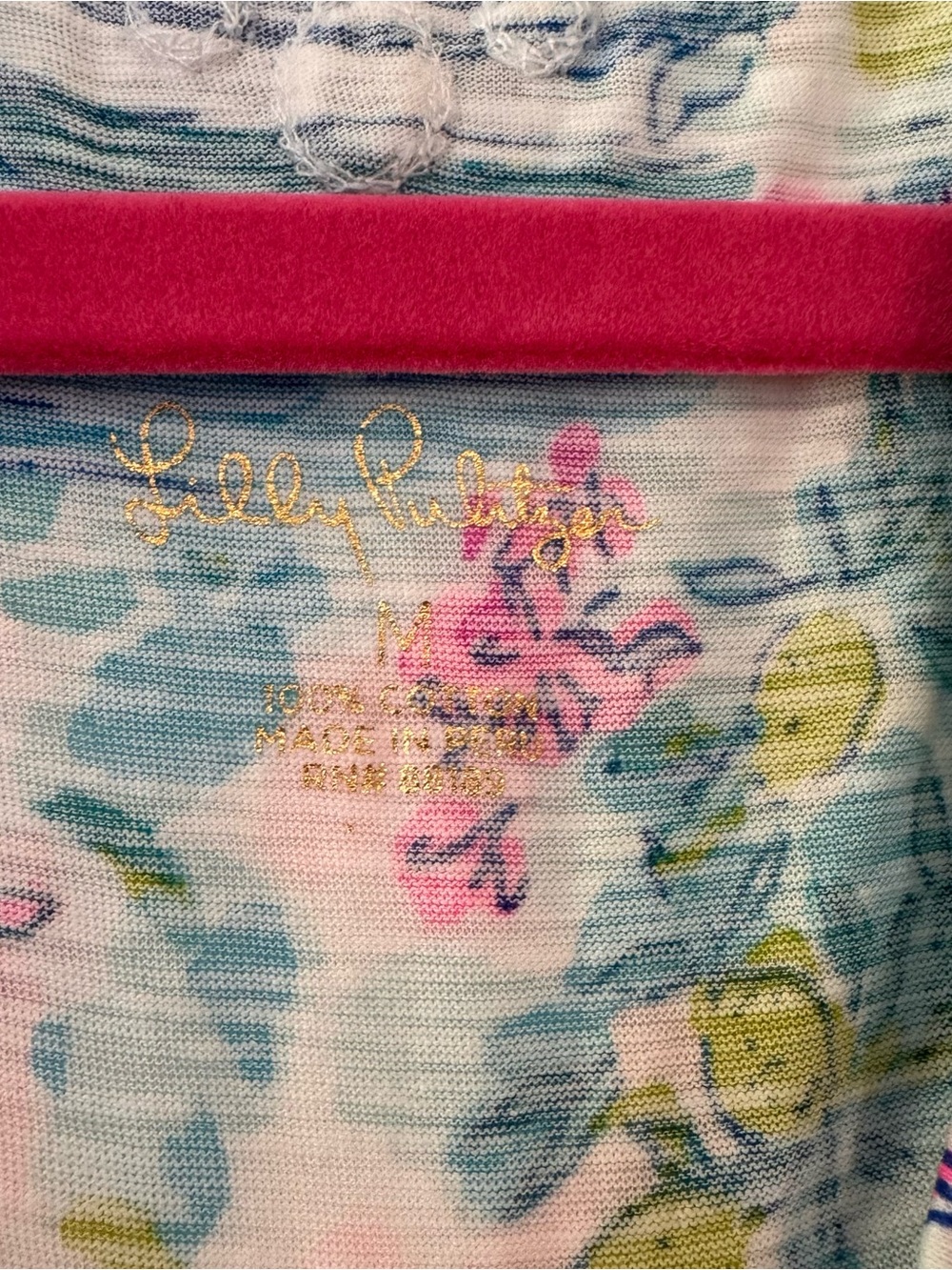 Lilly Pulitzer Tunic Top Medium - Picture 2 of 2